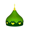 Kubah masjid 3D bentuk bawang model 2