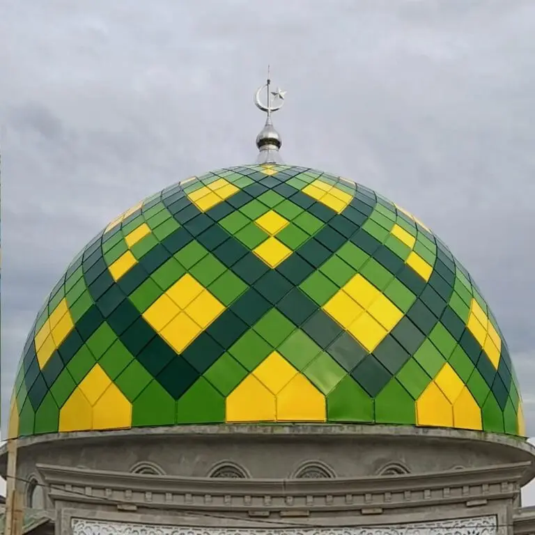 Kubah Masjid Model Setengah Bola