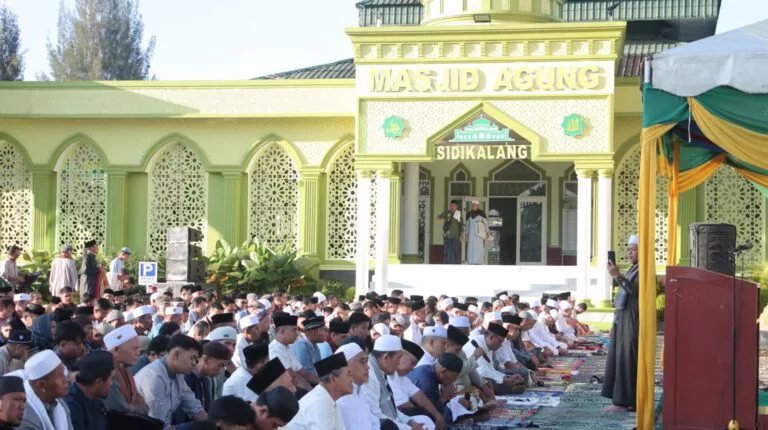 Wajah Baru Masjid Agung Sidikalang Kebanggan Masyarakat Dairi