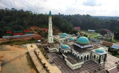 Masjid Agung Baitul Makmur Merangin Simbol Religi Daerah