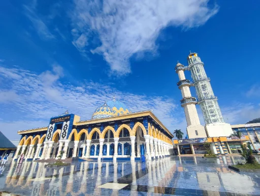 Masjid Agung As-Salam Lubuk Linggau - image source: ri.co.id