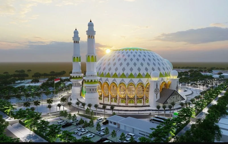 Masjid Raya Baitur Khairaat - image source: teraskabar.id