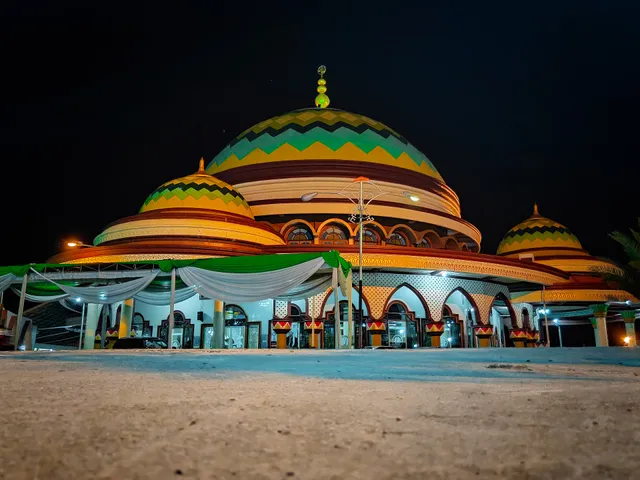 Masjid Istiqlal Bandar Jaya yang Mempesona dan Daya tarik Lampung Tengah